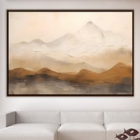 لوحة ضباب-لوحات طبيعة.