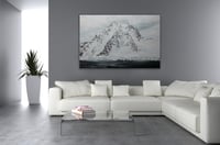 لوحة صوت الجليد-لوحات طبيعة .