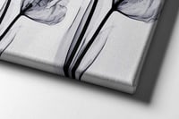 لوحة زهور المرايا-لوحات جدارية ورد.