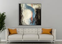 لوحة جدارية تجريدية رقم GMN38