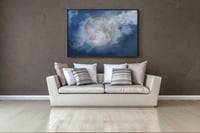 لوحة ليلة القمرا-لوحة قمر من لوحات طبيعة.
