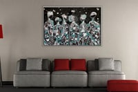 لوحة جدارية تجريدية رقم GMN187