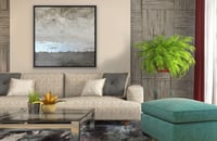 لوحة جدارية تجريدية رقم F23-12