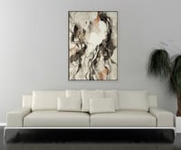 لوحة جدارية تجريدية رقم GMN116