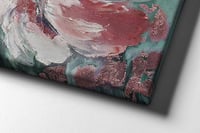 لوحة ريشة فنان-لوحات جدارية ورد.