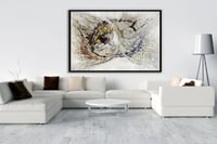 لوحة جدارية تجريدية رقم GMN1