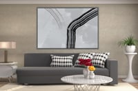 لوحة جدارية تجريدية رقم F23-47