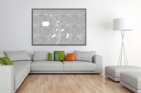 لوحة جدارية تجريدية رقم F23-67