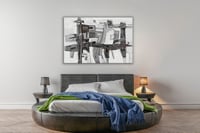 لوحة جدارية تجريدية رقم GMN60