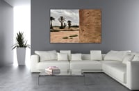 لوحة مزرعة جدي-لوحات جدارية تراثية .