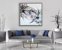 لوحة جدارية تجريدية رقم GMN26