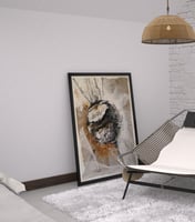 لوحة جدارية تجريدية رقم GMN69