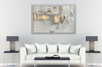 لوحة جدارية تجريدية رقم GMN198