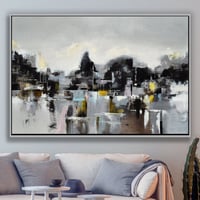 لوحة جدارية تجريدية رقم GMN52