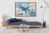 لوحة جدارية تجريدية رقم GMN34