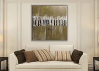 لوحة جدارية تجريدية رقم GMN212