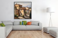 لوحة ايطاليا القديمة-لوحات تراثية.