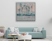 لوحة جدارية تجريدية رقم GMN132