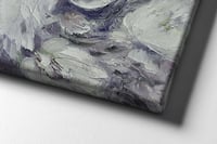 لوحة تناثر زهور-لوحات جدارية ورد.