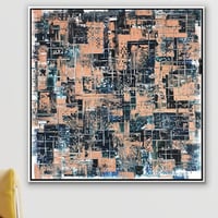 لوحة جدارية تجريدية رقم GMN172