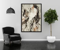 لوحة جدارية تجريدية رقم GMN116