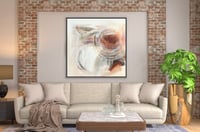 لوحة جدارية تجريدية رقم F23-162