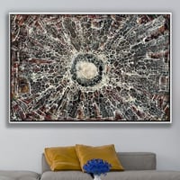 لوحة جدارية تجريدية رقم GMN107