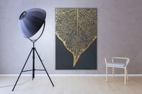 لوحة جدارية تجريدية رقم GMN114