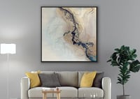 لوحة جدارية تجريدية رقم GMN76