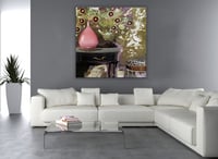 لوحة دفئ-لوحات جدارية تراثية .