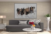 لوحة جدارية تجريدية رقم F23-8