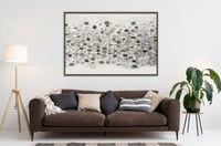 لوحة جدارية تجريدية رقم F23-163-2