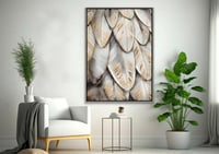 لوحة جناح-لوحات جدارية فخمة.