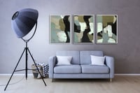 عدد 3 لوح تجريدية