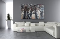 لوحة همس الاشجار-لوحات طبيعة.