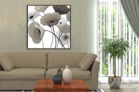 لوحة سكون الزهر-لوحات جدارية ورد.