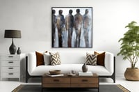 لوحة جدارية تجريدية رقم F23-114