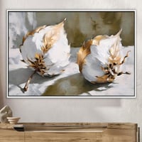 لوحة ثمار القطن-لوحات طبيعة.