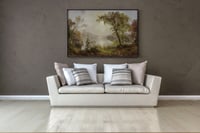 لوحة بحيرة الامل-لوحات طبيعة.