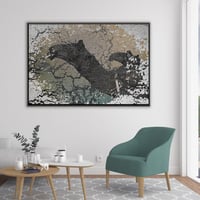 لوحة مجاهيم-لوحات تراثية سعودية.