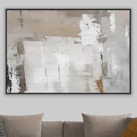 لوحة هدوء لوحات تجريدية بيج