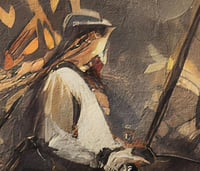 لوحة فروسية المجد