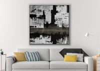 لوحة جدارية تجريدية رقم GMN185