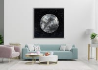 لوحة سكون الليل-لوحات طبيعة.