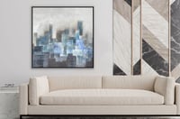 لوحة جدارية تجريدية رقم F23-69