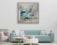 لوحة جدارية تجريدية رقم GMN105