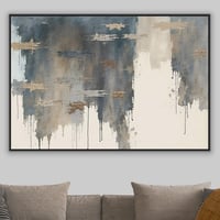 لوحة إنسياب لوحة تجريدية أنيقة