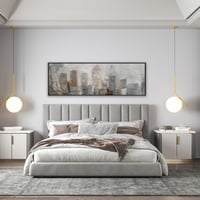 لوحة إطلالة مدينة لوحات جدارية فخمة 28