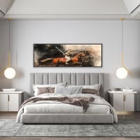 لوحة الفارس-لوحات جدارية خيل.