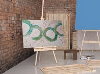 لوحة جدارية تجريدية رقم GMN35